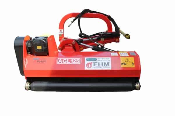 48" Standard Ditch Bank Flail Mower, FH-AGL125 (USED/MINOR RUST)