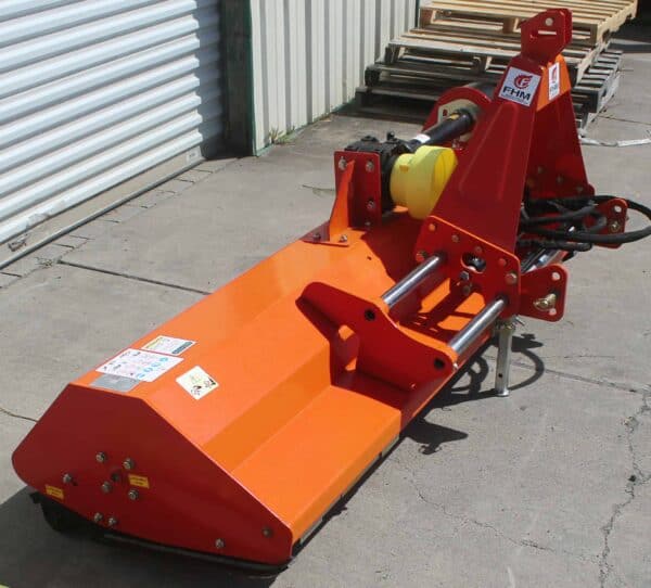 77" Cut Heavy Duty Hydraulic Offset Flail Mower, FH-EFGCH195KIT - Image 2