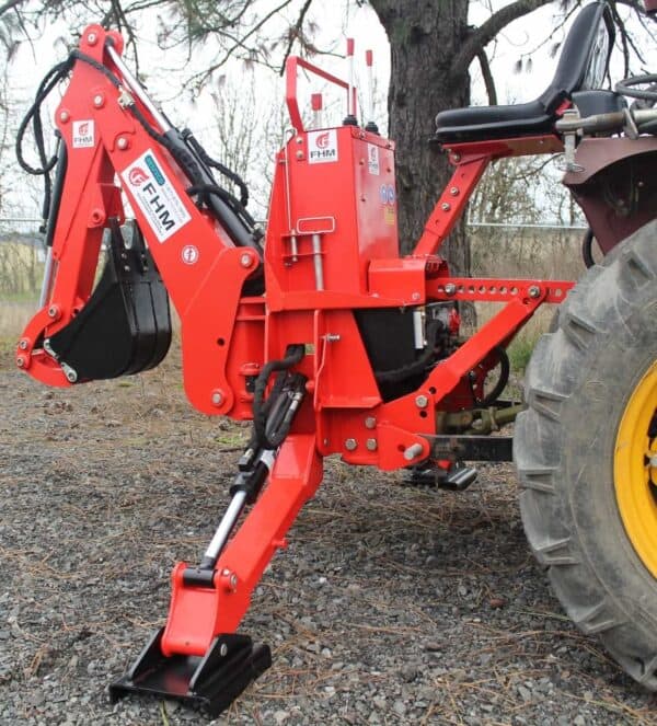 6' Dig Self Contained Backhoe, XFH-BH6 (Mechanical Thumb Included) (Demo/Refurb) - Image 5