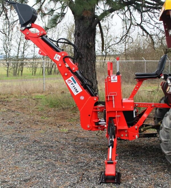 6' Dig Self Contained Backhoe, XFH-BH6 (Mechanical Thumb Included) (Demo/Refurb) - Image 6