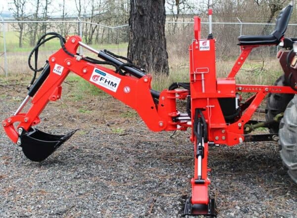 6' Dig Self Contained Backhoe, XFH-BH6 (Mechanical Thumb Included) (Demo/Refurb) - Image 7