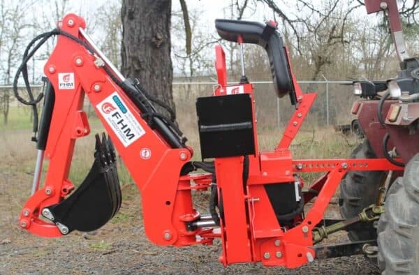 6' Dig Self Contained Backhoe, XFH-BH6 (Mechanical Thumb Included) (Demo/Refurb)