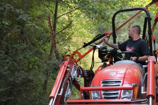 Hydraulic Boom with 4' Sickle Brush Mower, FH-BRM120 - Image 9