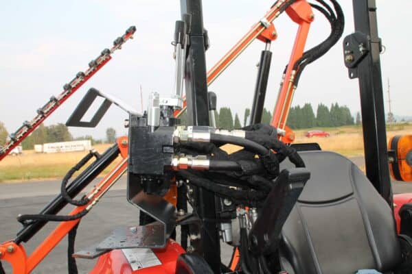 Hydraulic Boom with 4' Sickle Brush Mower, FH-BRM120 - Image 6