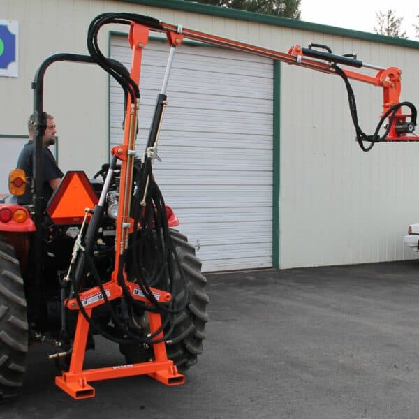 Hydraulic Boom with 4' Sickle Brush Mower, FH-BRM120