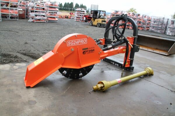 2-Way Hydraulic Stump Grinder, FH-SG24-PRO - Image 10