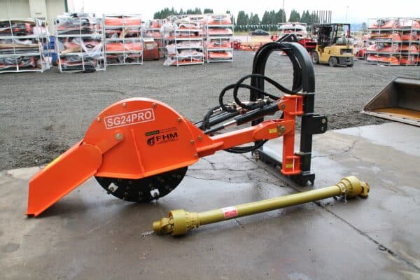 2-Way Hydraulic Stump Grinder, FH-SG24-PRO - Image 22