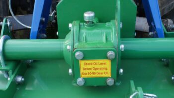 BC-XE60, 65" wide 60"cut, Gear Driven "L" Blade" Rotary Hoe/Tiller with clutch PTO shaft - Image 8