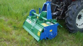 BC-XE60, 65" wide 60"cut, Gear Driven "L" Blade" Rotary Hoe/Tiller with clutch PTO shaft