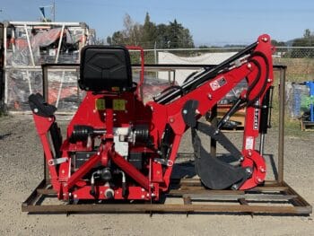 VL-BHM8D, 8' Dig Direct Hydraulic connection BACKHOE Cat.I/II w/ 16 Bucket, connection hoses