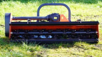 53" Commercial Centered Flail Mower (Open Deck), FH-FMC135-OT (minor rust)