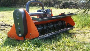53" Commercial Centered Flail Mower (Open Deck), FH-FMC135-OT (minor rust) - Image 6